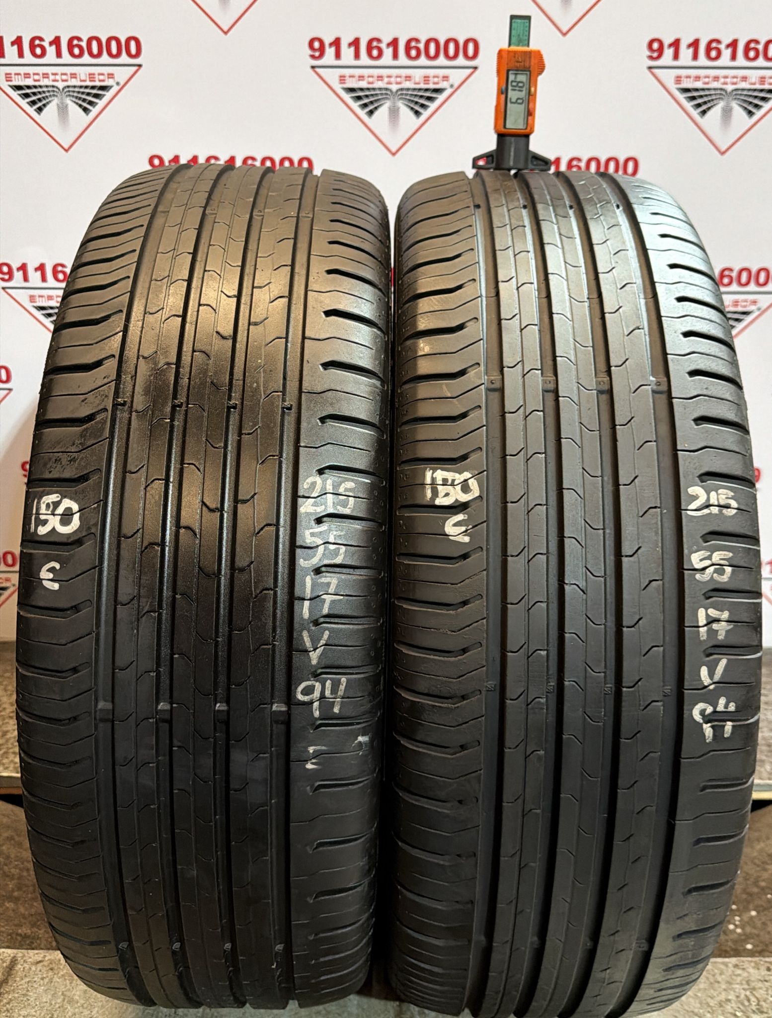 CONTINENTAL CONTIECOCONTACT 5 USADO  215/55 R17 94 V